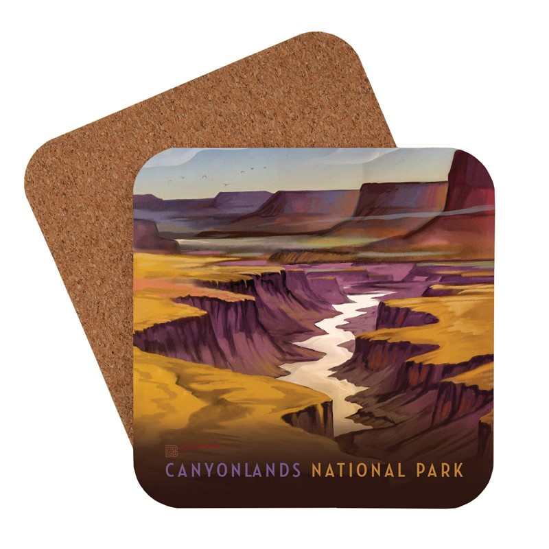Canyonlands NP River View Coaster| Made in the USA