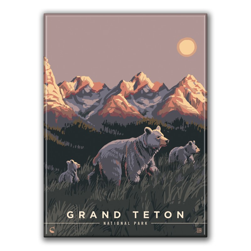 Grand Teton NP Cub Scouts Magnet| American Made Magnet
