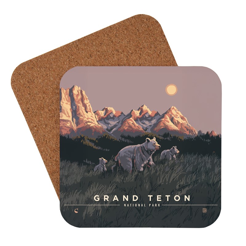 Grand Teton NP Cub Scouts Coaster | American Made Coaster