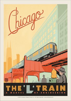 Chicago L-Train | Chicago magnet