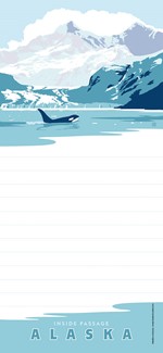Alaska Glacier Bay | Alaska themed list pad