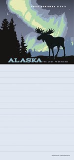 Alaska Northern Lights Moose | List Pad