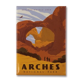 Arches NP Double Arch Magnet