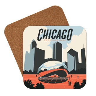 Chicago Millennium Park Coaster| Made in the USA