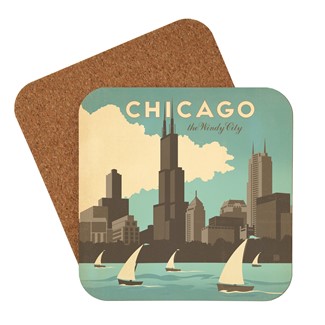 Chicago Windy City Coaster| Made in the USA