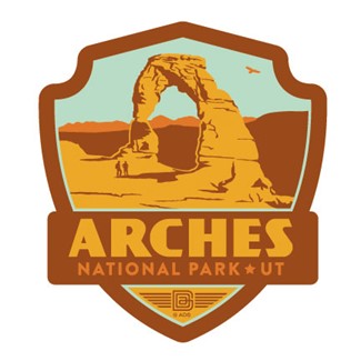 Arches NP Emblem Sticker | Made in the USA