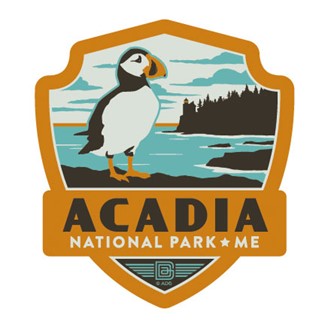 Acadia NP Emblem Sticker | American Made