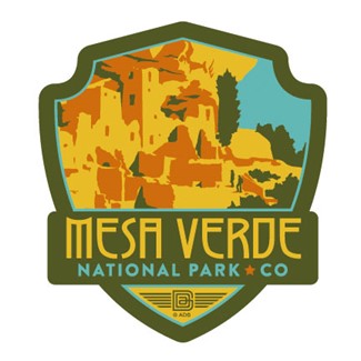 Mesa Verde NP Emblem Sticker | Made in the USA