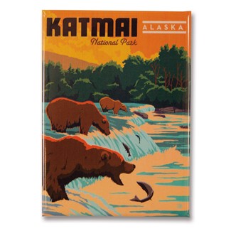 Katmai Magnet | Made in the USA