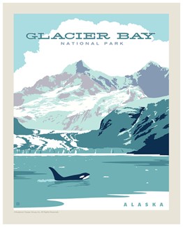 Glacier Bay Print | Made in the USA