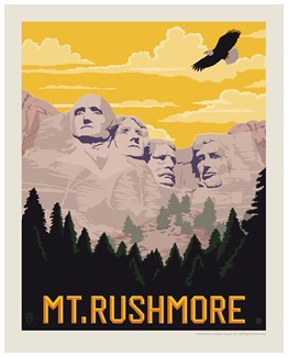 Mt. Rushmore 8"x10" Print