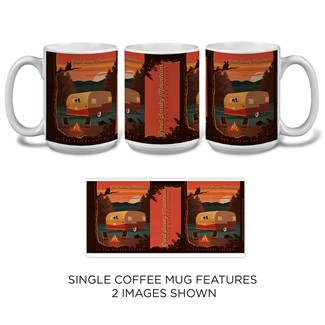 Great Smoky Camping Mug