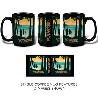 Voyageurs Hikers | Black Mighty Mug