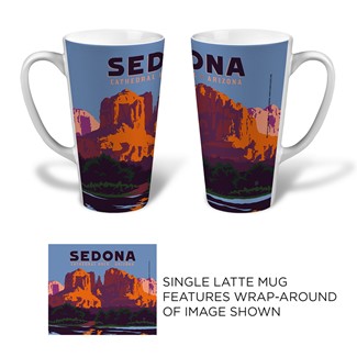 Sedona Cathedral | Scenic Latte Mug