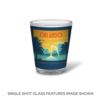 Orlando Florida Shot Glass | Orlando Shot Glass