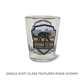 Grand Teton Bear Shot Glass | Bear Shot Glass