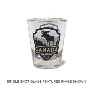 Canada Moose Shot Glass | Moose Shot Glass