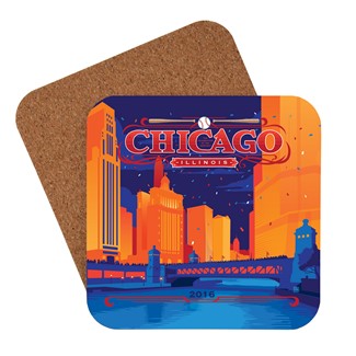 Celebrate Chicago | American Made Coaster
