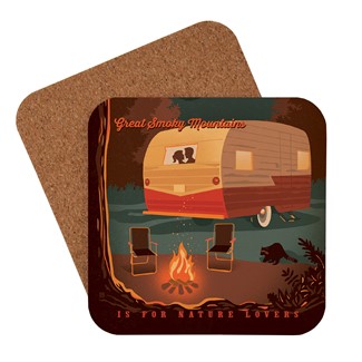 Great Smoky Camping | American Made Coaster