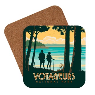 Voyageurs Hikers | American Made Coaster