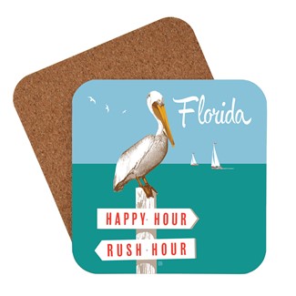 FL Rush Hour / Happy Hour | American Made Coaster
