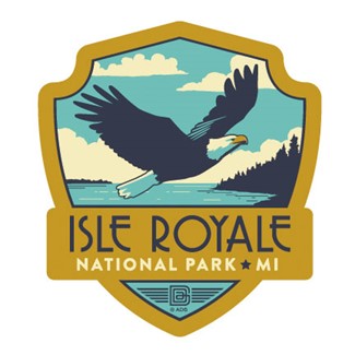Isle Royale NP Emblem Sticker
