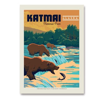 Katmai NP | Vertical Sticker