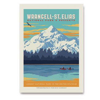 Wrangell-St Elias NP | Vertical Sticker