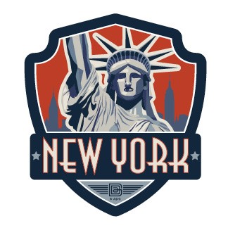 NYC Statue of Liberty | Emblem Sticker