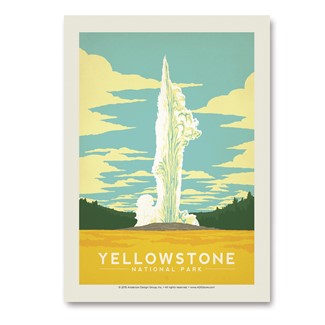 Yellowstone | Vertical Sticker
