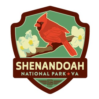Shenandoah Cardinal Emblem Sticker