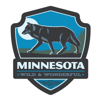 MN Wolf | Emblem Sticker