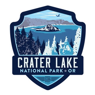 Crater Lake | Emblem Sticker