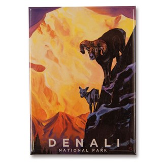 Denali Edge Metal Magnet