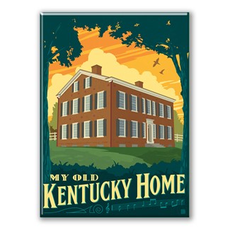 My Old Kentucky Home Magnet | Metal Magnet