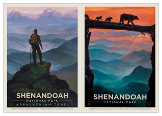 Shenandoah Appalachian Trail Magnet | Vinyl Magnet