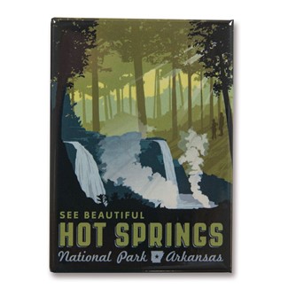 Hot Springs NP Magnet