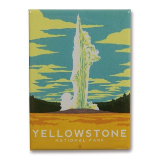 Yellowstone Old Faithful Magnet| American Made Magnet
