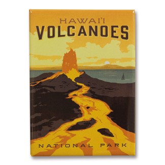 Hawai'i Volcanoes Magnet| American Made Magnet
