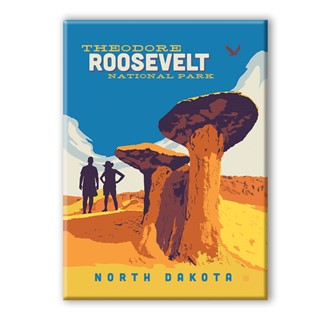 Theodore Roosevelt Magnet| American Made Magnet