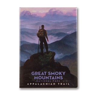 Great Smoky Appalachian Trails | Metal Magnet