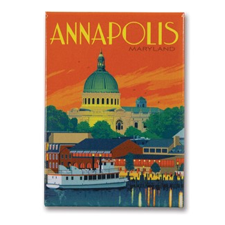 Annapolis, MD Magnet | Metal Magnet