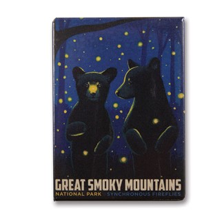 Great Smoky Firefly Cubs | Metal Magnet