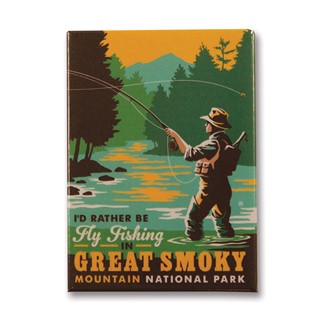 Great Smoky Fly Fishing | Metal Magnet