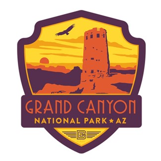 Grand Canyon National Park Emblem | Vinyl Magnet