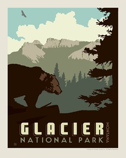 Glacier Print | 8" x10" Print