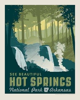Hot Springs Print | 8" x10" Print