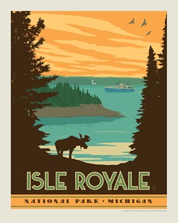 Isle Royale Print | 8" x10" Print