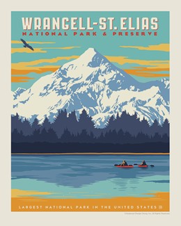 Wrangell-St. Elias Print | 8" x10" Print