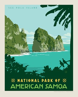 NP of American Samoa 8" x 10" Print | 8" x10" Print